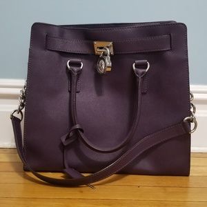 Large Michael Kors Hamilton satchel bag